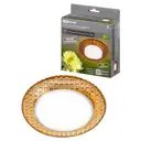 Светильник точечный встраиваемый Tdm electric Sq0359-0154 с LED-подсветкой 25 м² цвет золото