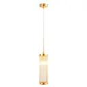 Светильник подвесной Crystal lux 3031.201 1 лампа 2 м² цвет золото