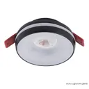 Светильник точечный встраиваемый Crystal lux 1400.084 2 м² под отверстие цвет черный