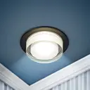 Светильник точечный встраиваемый Эра Б0058397 2 м² под отверстие 7.5 см цвет черный