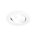 Светильник точечный светодиодный встраиваемый Ambrella Light S480 W под отверстие 75 мм 1 м² нейтральный белый свет цвет белый