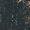 Кухонная столешница Амк-троя 130x60x0.26 см ЛДСП цвет мрамор марквина черный