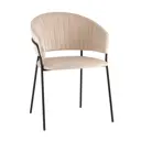 Кухонный стул Stool group Бруно 82x56x49 см велюр цвет бежевый