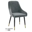 Стул Milavio Фараон 11ч/3 47x88x57 см текстиль цвет темно-зеленый