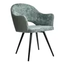 Стул Bradex Bruno 61x61x57 см текстиль цвет зеленый