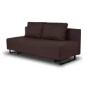 Диван Divan24 Лофт 195x83.5x78 см пенополиуретан цвет темно-коричневый