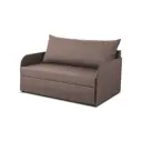 Диван Divan24 Черри 125x75x80 см рогожка цвет темно-бежевый