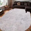 Ковер Лакшери 27705 23428 Овал (1.2) 120x400 см полиэстер