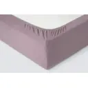 Простыня Ecotex 90x200 см трикотаж цвет бордовый