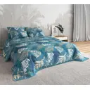 Простыня Home mercury Джунгли 3 180x220 см перкаль без резинки цвет голубой