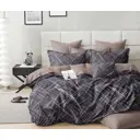 Простыня Home mercury Диамант компаньон 180x220 см поплин без резинки цвет фиолетовый