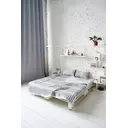 Простыня Sn Textile ПР-Р-OXY на резинке вискоза 200x140см серая