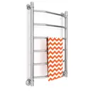 Полотенцесушитель водяной Zigzag E 50x80 см 1/2" нержавеющая сталь