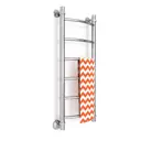Полотенцесушитель водяной Zigzag R 30x80 см 1/2" нержавеющая сталь
