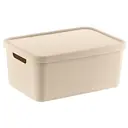 Контейнер для хранения Smartware TRN-235-Latte 27.7x14x37 см пластик цвет латте