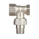 Вентиль запорный угловой Oventrop 1091062 1/2"x1/2" НР-ВР латунь
