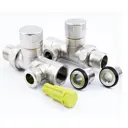 Термостатический клапан Gibax G0060 1/2"x3/4" ВР-НР цвет серебро