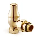 Клапан запорный угловой SR Rubinetterie 0341-1500D000 1/2" латунь