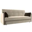 Диван Лига Диванов Лига-018 117853 192x90x83 см вельвет цвет бежевый
