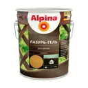Лазурь-гель деревозащитная ALPINA 948103817 242162 10 л цвет тик