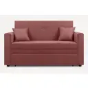Раскладной диван Divan.ru Види 78x87x64 см ткань цвет красный
