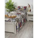 Покрывало Обуховская мануфактура для уюта в доме PSm-routa/gris-180 180x220 см хлопок цвет серый