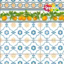 Декоративная кухонная панель ЯФарт Лимончелло 300x60x0.12 см ПВХ цвет разноцветный