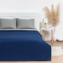 Покрывало LoveLife 7581263, 150x210 см, полиэстер, цвет синий