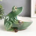 Подставка интерьерная "Лягушка" 15x14x17.5 см