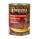 Пропитка древесины DREVIKA ЭКСТРА 3 В 1 3508 ваниль 0.8 л