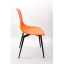 Стул Zip-Mebel Туссе 45x83x46 см ABS-пластик цвет оранжевый