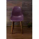 Стул Zip-mebel Сашш 45x83x46 см ABS цвет фиолетовый/орех