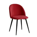 Стул Alderson Милан 50x80x52 см фанера цвет темно-красный/черный