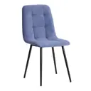 Кухонный стул Tetchair Chilly Max 90x45x54 см велюр цвет серо-голубой