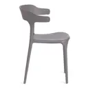 Кухонный стул Tetchair Ton 74x52x49 см пластик цвет темно-серый