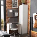 Шкаф Vmg industry 41.3x175.2x55 см ЛДСП цвет белый