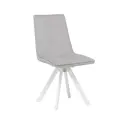 Стул Leset Умбра 360 46x88.5x57.5 см велюр цвет белый/дымчатый