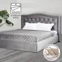 Кровать Ami Венеция ами 184x114x215 см ЛДСП цвет серый
