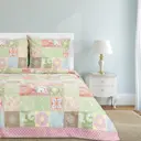 Комплект постельного белья Этель «Лоскуты» двуспальный, бязь, разноцветный