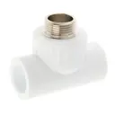 Тройник комбинированный Valfex 25x3/4"x25 мм ВП-НР полипропилен 1865230