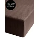 Простыня Deнастия Сатин страйп 3мм C060143, 160x200 см, сатин, на резинке