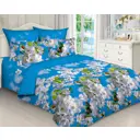 Простыня Home Mercury Яблони в цвету 26149, 145x214 см, бязь, без резинки