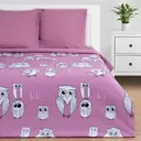 Комплект постельного белья Этель «Семья сов» полутораспальный, поплин, разноцветный