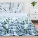 Комплект постельного белья Этель «Eucalyptus» семейный, поплин, разноцветный
