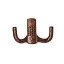 Крючок двухрожковый Трибатрон 80x60x30 см цвет античная медь 4 шт