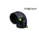 Отвод 90° Просвар 90x90 мм ВП полипропилен