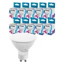 Набор ламп светодиодных Космос LED10.5wGU10C45_10 GU10 220-240 В 10.50 Вт спот матовая 860 Лм нейтральный белый свет 10 шт