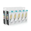Набор ламп светодиодных Gauss Basic Filament 50312252 E14 5Вт 230В нейтральный белый свет 10 шт