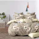 Простыня Home Mercury Цветение компаньон 26953, 180x220 см, поплин, без резинки
