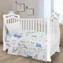 Простыня Адель 9777243, 107x140 см, бязь, без резинки